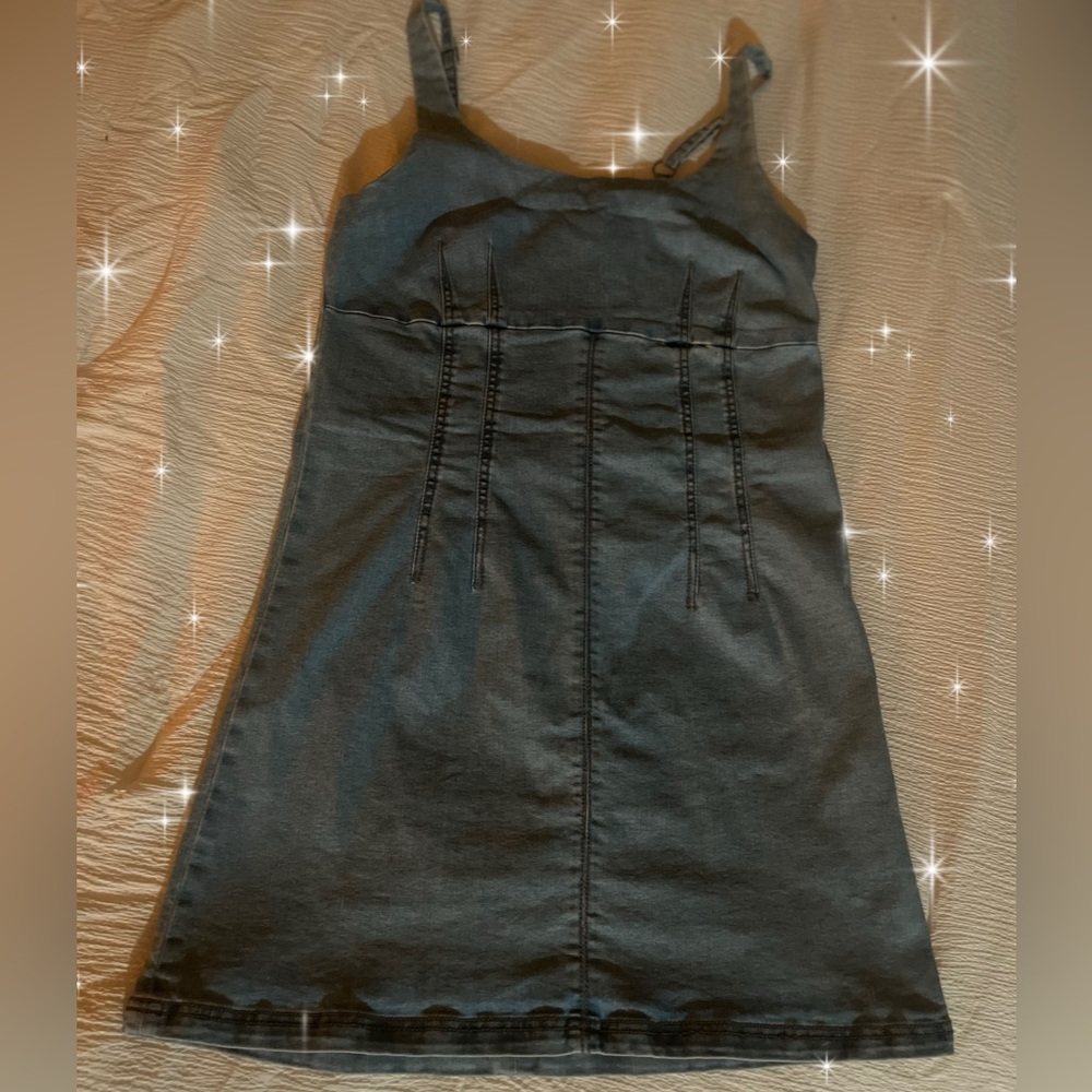 Denim dress